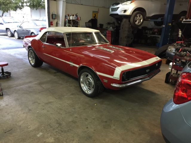 1968 camaro ss 396 convertible