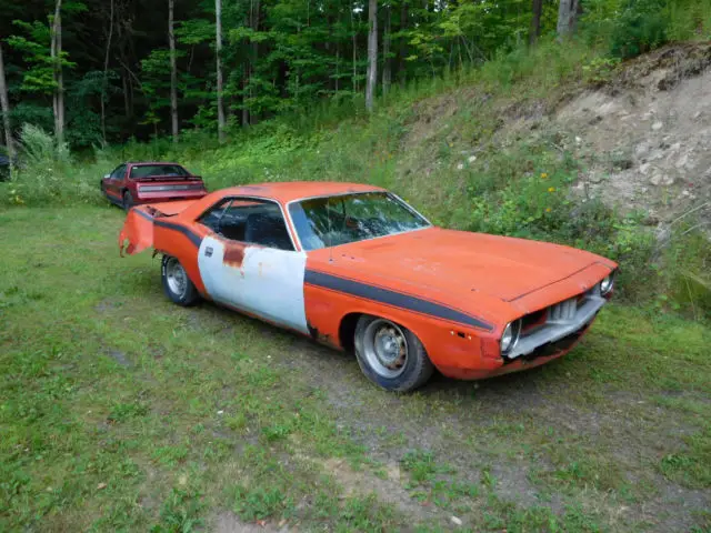 1972 plymouth barracuda 1 owner matching numbers 50k miles runs,challenger,mopar
