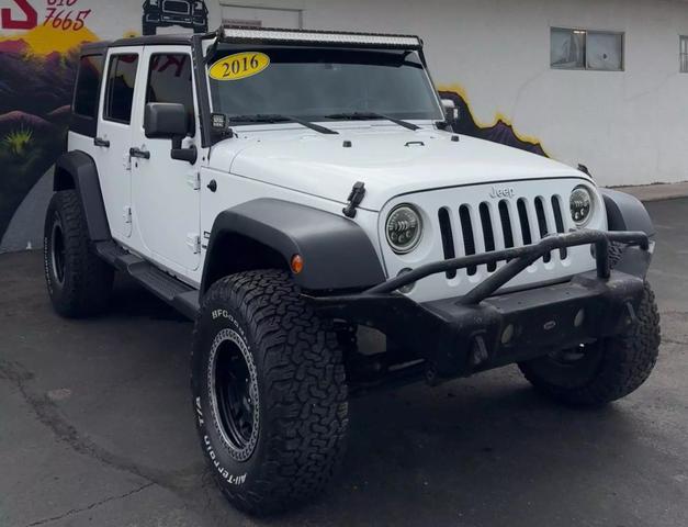 2016 jeep wrangler unlimited sport