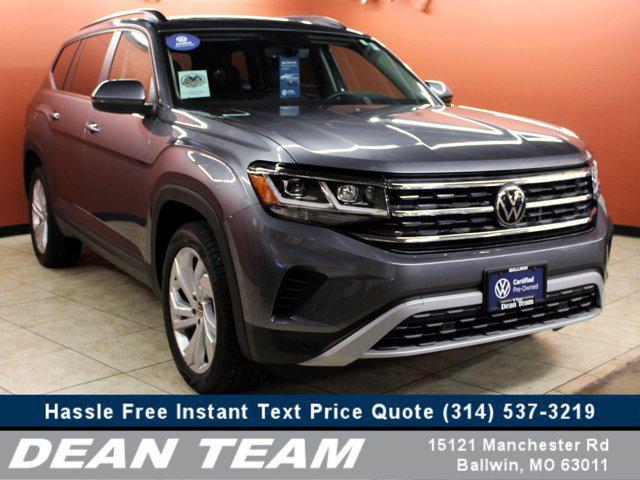 2023 volkswagen atlas 3.6l se w/technology