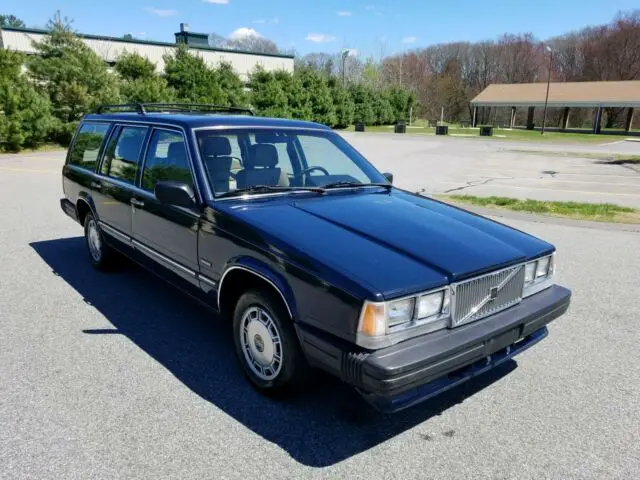 1987 volvo 740 gle wagon one owner no accidents no rust clean loaded no reserve!
