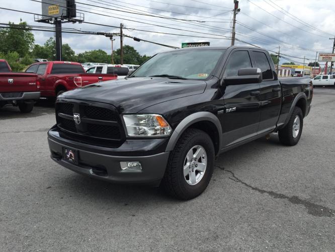 used 2010 dodge ram 1500 truck 4x4 quad cab morgantown, wv 26505 for sale in morgantown, west virginia