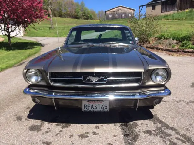 1965 ford mustang turbocharged 289 v-8 no reserve excellent condition