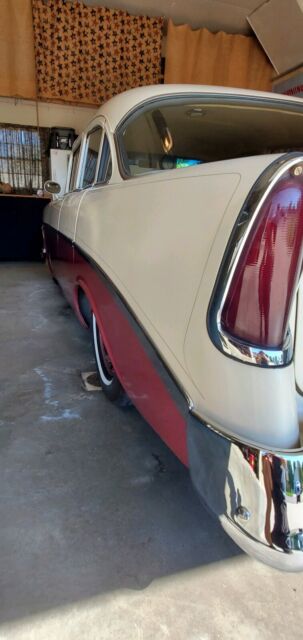 1956 chevrolet 210 sedan brown rwd manual