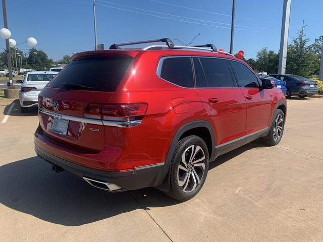 2021 volkswagen atlas 3.6l sel premium