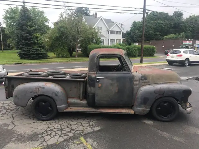 1950 chevrolet 3100 short bed mounted on 2004 silverado chassis 5.3 ls swap