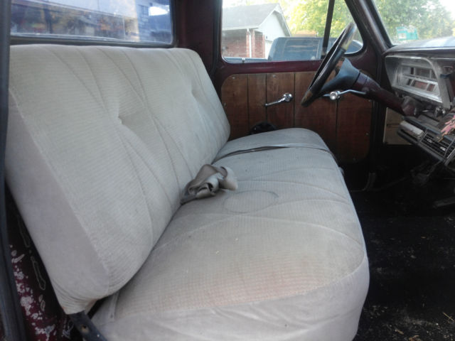 ford truck f100 camper special solid!