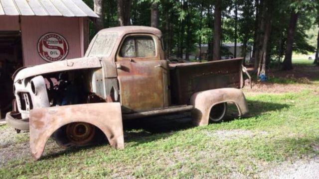 1953 dodge 5 window pickup truck mopar b4b