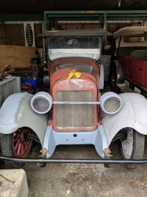 1923 buick 4 cylinder touring phaeton convertible to restore - work done!