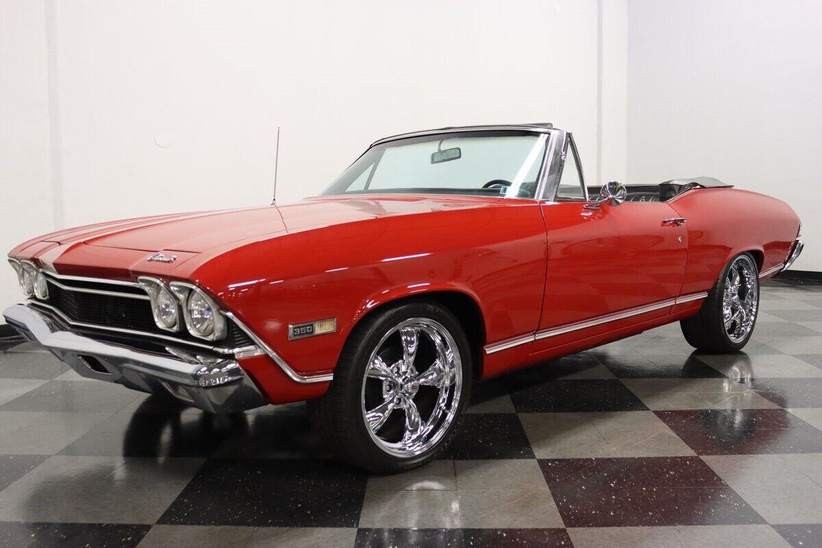 1968 chevrolet chevelle malibu convertible 350 v8 38929 miles