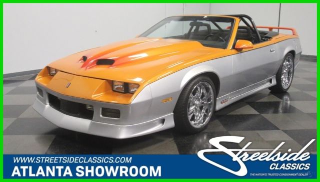 1987 chevrolet camaro restomod convertible 1987 restomod used 5l v8 16v rwd