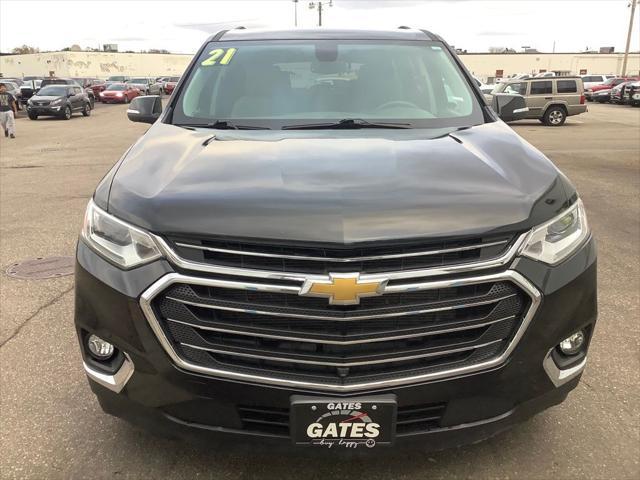 2021 chevrolet traverse lt leather