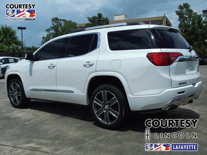 used 2017 gmc acadia fwd denali lafayette, la 70503 for sale in lafayette, louisiana