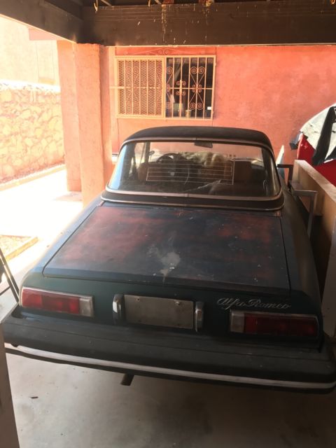 1976 alfa romeo spider veloce. no reserve!!!
