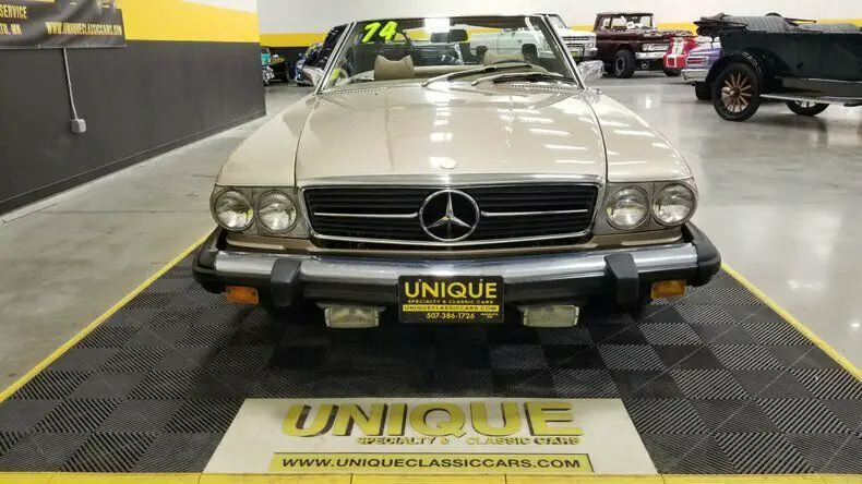1974 mercedes-benz 450 sl convertible!