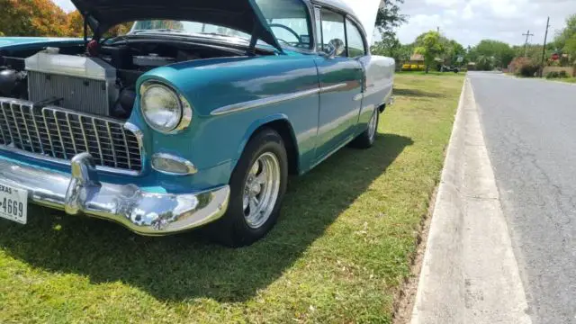 1955 chevrolet belair hardtop 350 v8 th 350 auto real clean no reserve
