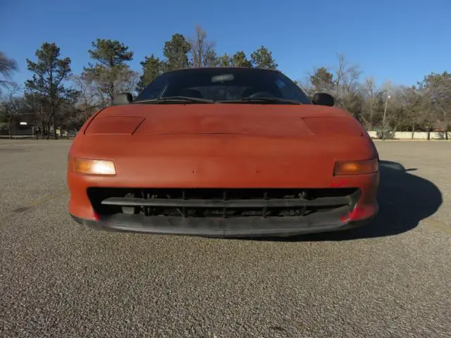 1992 toyota mr2 coupe 2d efi 2200 16 valve orange sport car - touring