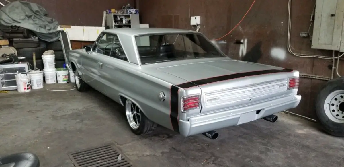 1966 plymouth satellite 383 bbc solid car straight body mopar car no reserve