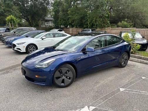 2023 tesla model 3 base 4dr rear-wheel drive sedan in seffner, florida