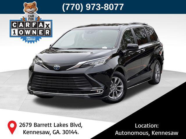 2021 toyota sienna xle 8 passenger