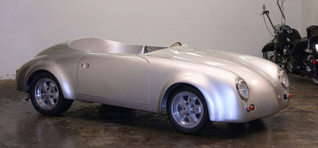 california car, 1957 porsche speedster wide body replica outlaw, needs finishing