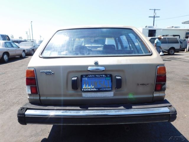 1981 honda civic 1500 1.5l i4 12v manual no reserve