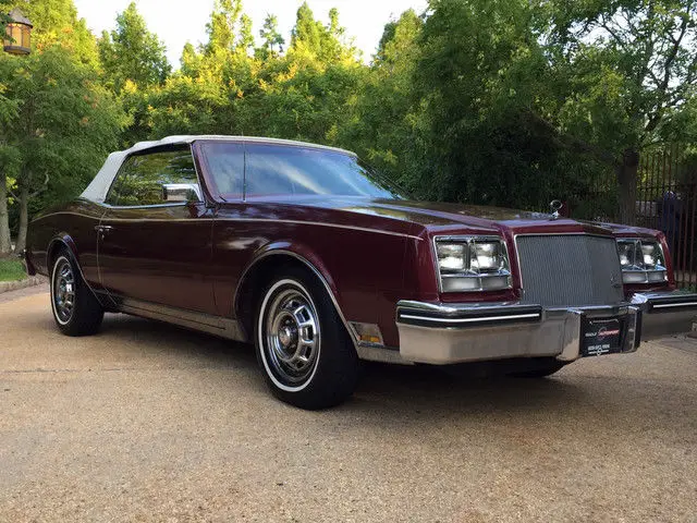 1982 buick riviera 76371 miles convertible automatic