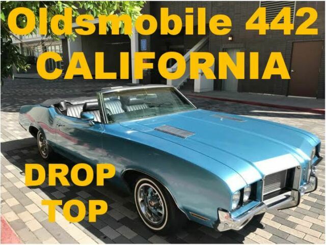1972 oldsmobile 442 convertible, 455, auto, ac - out of harrah's car collection!
