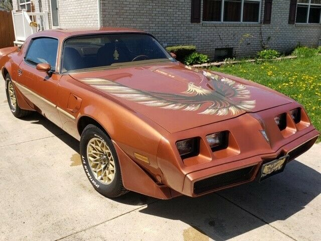 1980 pontiac trans am turbo 1year only fiero bronze rare paint code