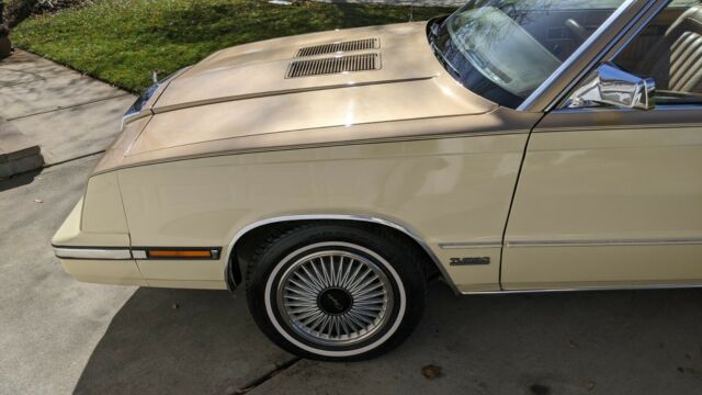 1985 chrysler lebaron mark cross turbo coupe
