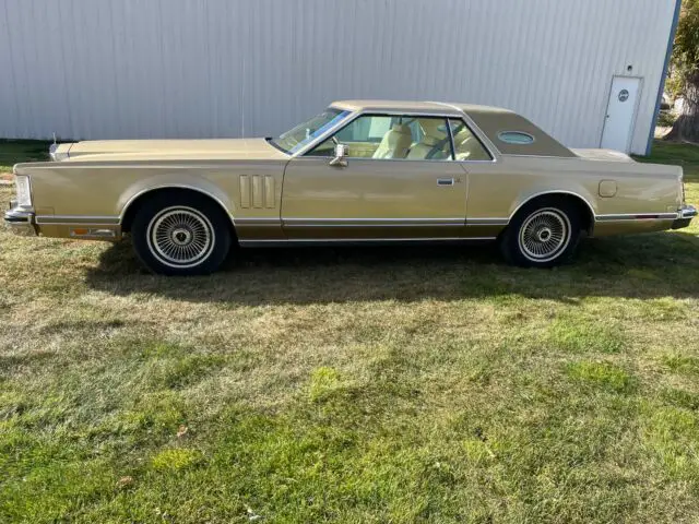 1979 lincoln mark v coupe brown rwd automatic continental