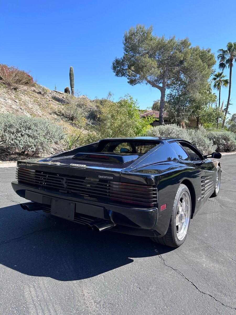 1987 ferrari testarossa black