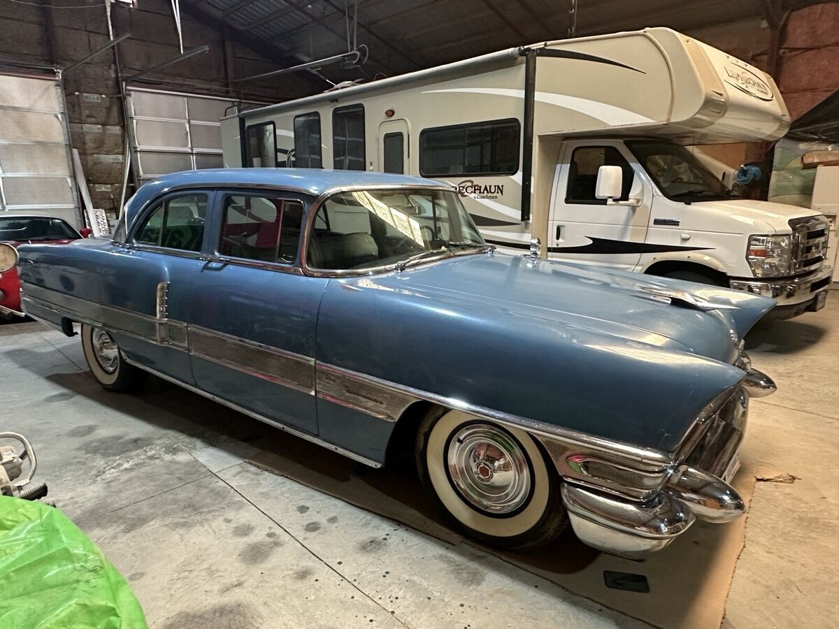 1956 packard patrician sedan blue 4 door