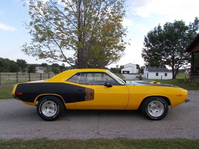 1973 plymouth barracuda grand coupe 383 v8, 727 automatic cuda type