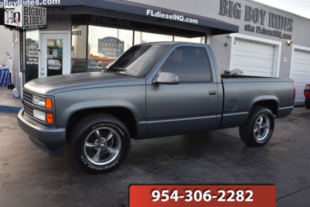 1991 chevrolet c1500 silverado regular cab short bed custom 50k original miles!!