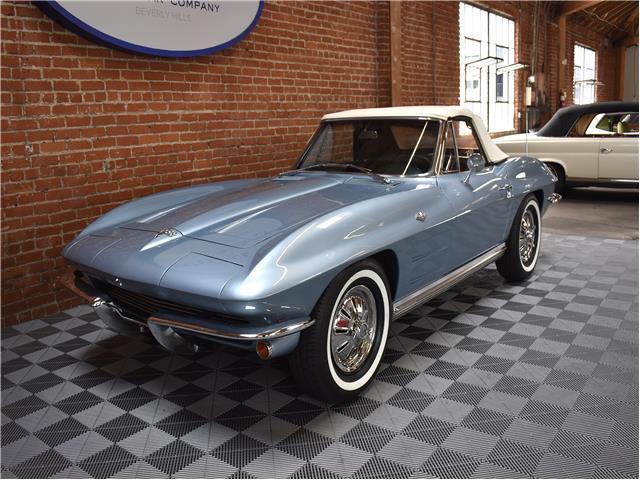 1964 chevrolet corvette, silver blue with 53010 miles available now!
