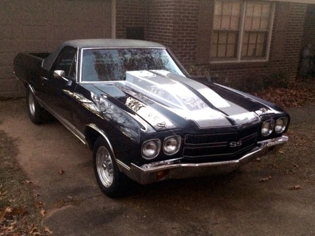 clean 1970 chevrolet el camino hot rod