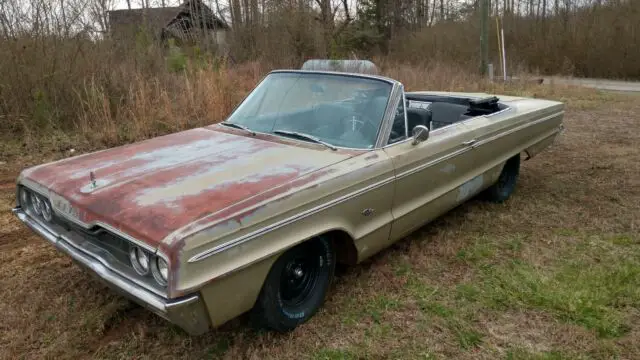 1966 dodge polara convertible 440 v8 automatic a/c buckets with armrest