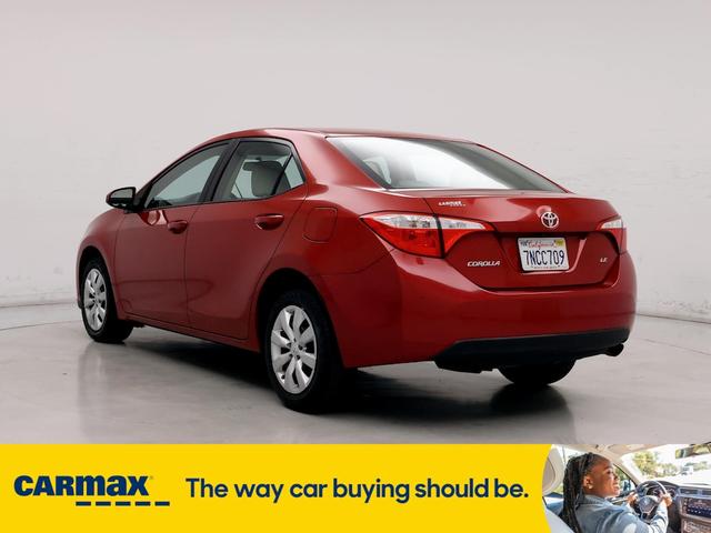 2016 toyota corolla le