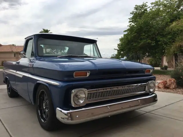 1965 chevy c10 shortbox, lowered, restored, fly in & drive home!