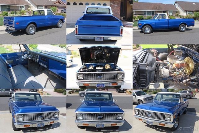 1971 chevrolet c-10 used automatic pick-up truck chevy