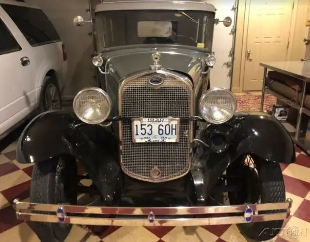 1930 ford model a sedan classic stored in garage custom paint white walls fsbo