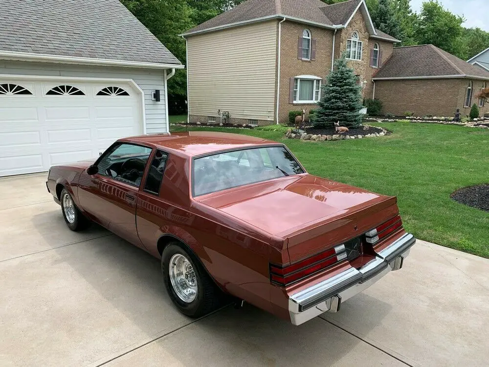 1986 buick regal t-type * stunning rosewood paint! true rocket ship! 2 engines!