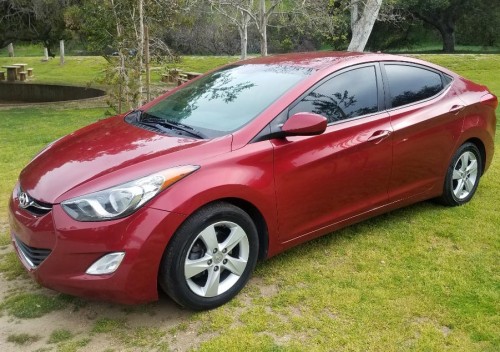 2013 hyundai elantra in california by owner