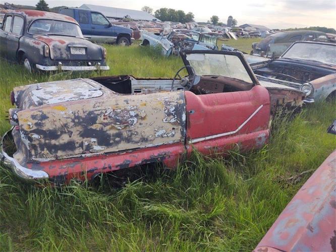 1953 nash metropolitan in parkers prairie, minnesota
