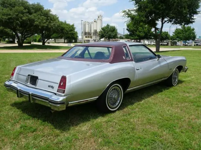 1976 chevrolet monte carlo landau- factory sunroof, swivel buckets. cold a/c