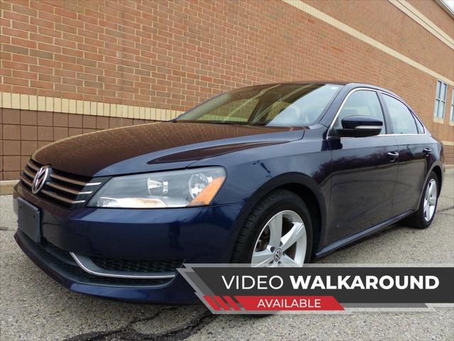 2013 volkswagen passat 2.5 se
