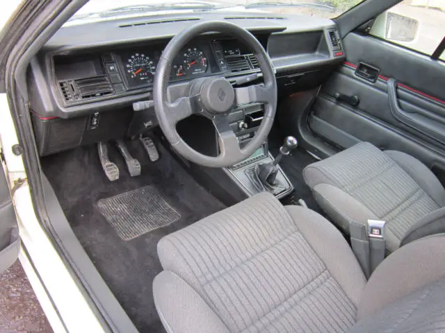 87 amc renault alliance gta convertible 33k mi 1 owner 4 cyl 5 spd a/c vgc