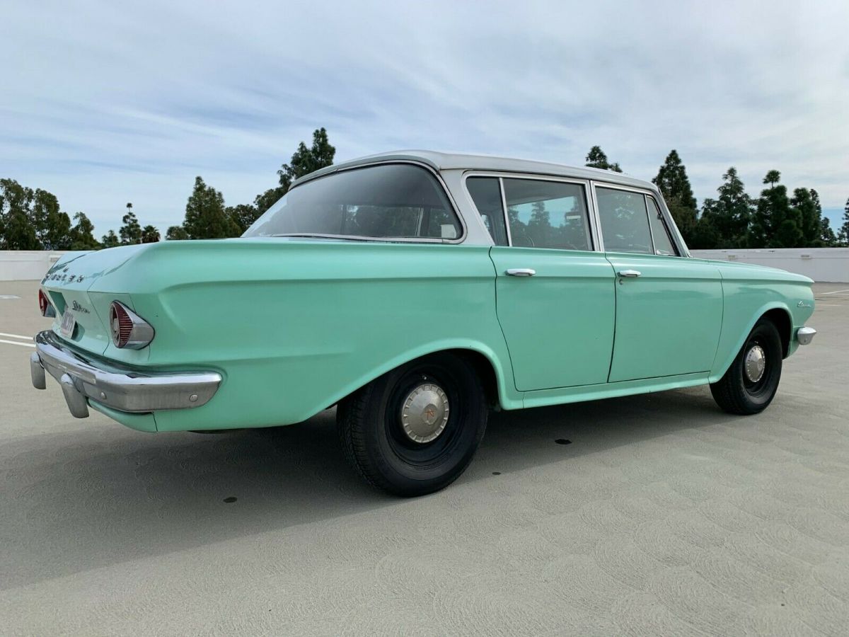 1962 amc rambler classic deluxe 3-speed. daily driver. very clean