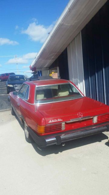 1975 mercedes hardtop convertible, one owner with 44,000 miles !!